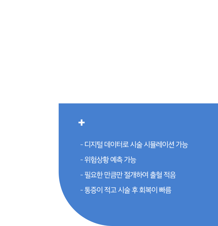 디지털 데이터로 시술 시뮬레이션 가능